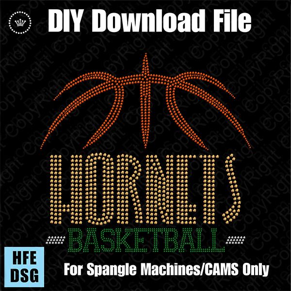 Hornets Basketball Arch Download File - CAMS/ProSpangle