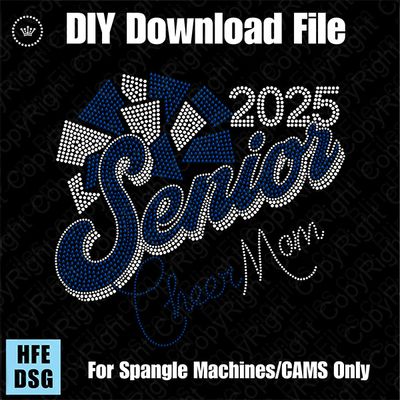 Senior Cheer Mom 2025 (2025-2029) Bundle Download File - CAMS/ProSpangle