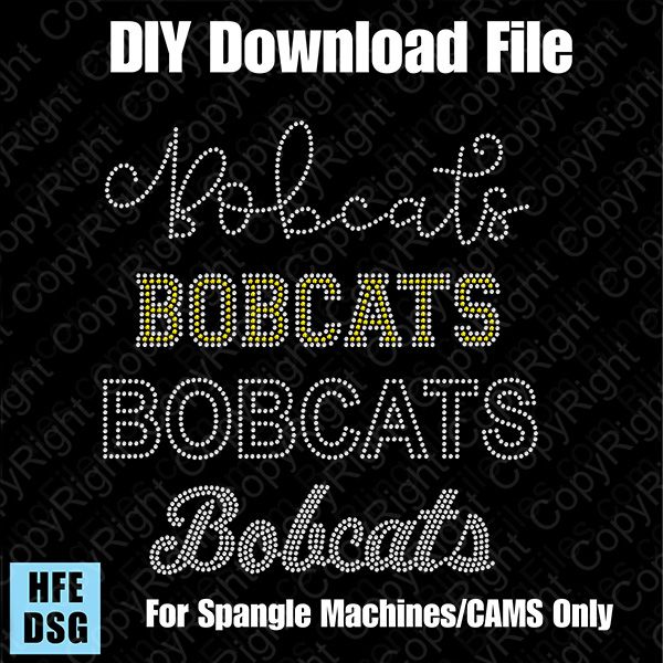 Bobcats Name Pack DSG Download File - DSG for CAMS/ProSpangle/Elite