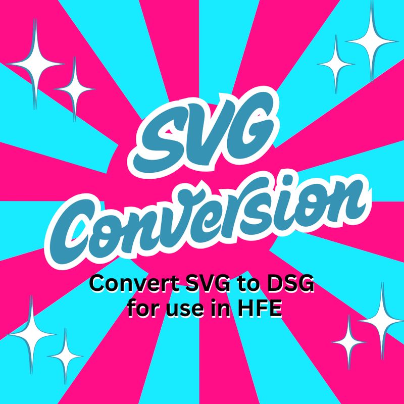 SVG File Conversion to DSG Service