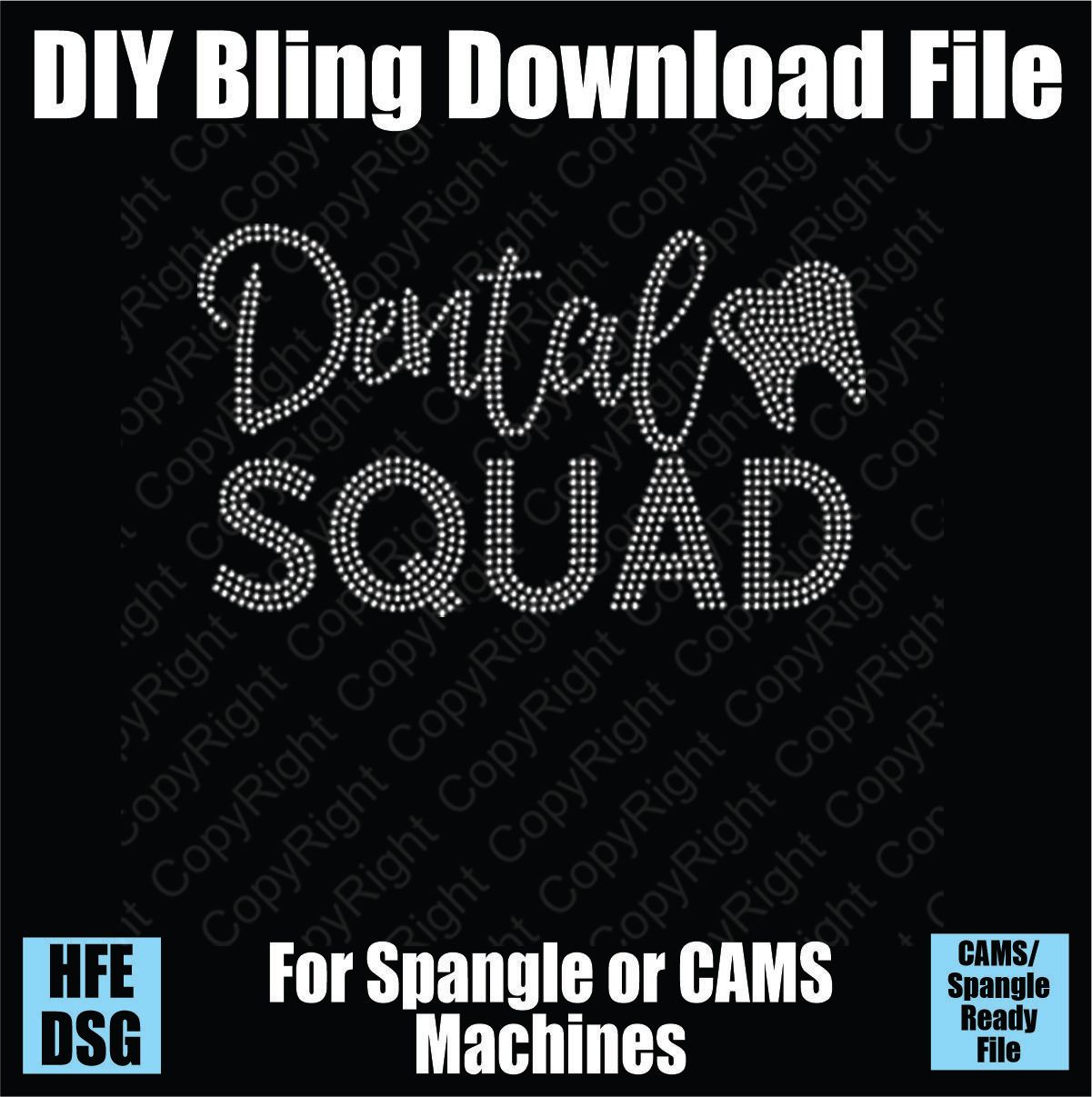 Dental Squad DSG Download File - DSG for CAMS/ProSpangle/Elite