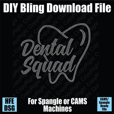 Dental Squad Big Tooth DSG Download File - DSG for CAMS/ProSpangle/Elite
