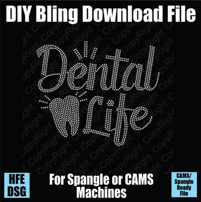 Dental Life DSG Download File - DSG for CAMS/ProSpangle/Elite