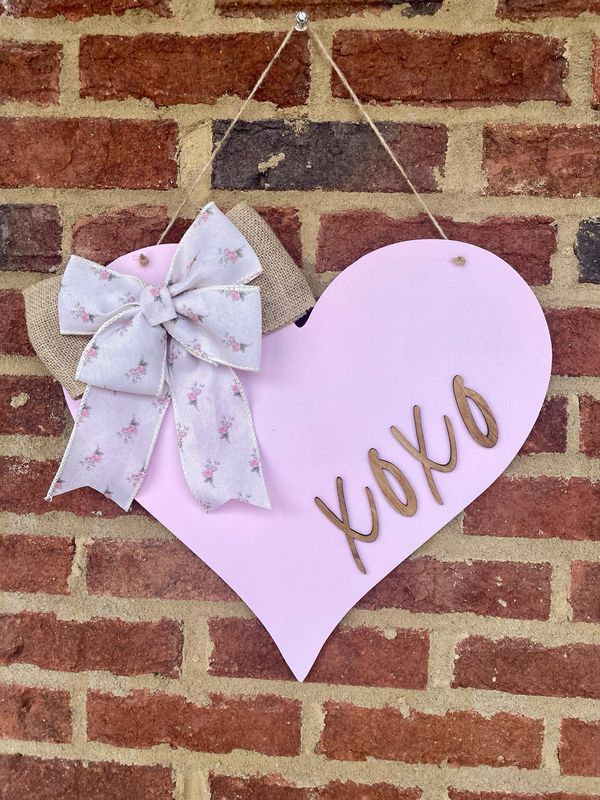 Heart Shaped Door Hanger
