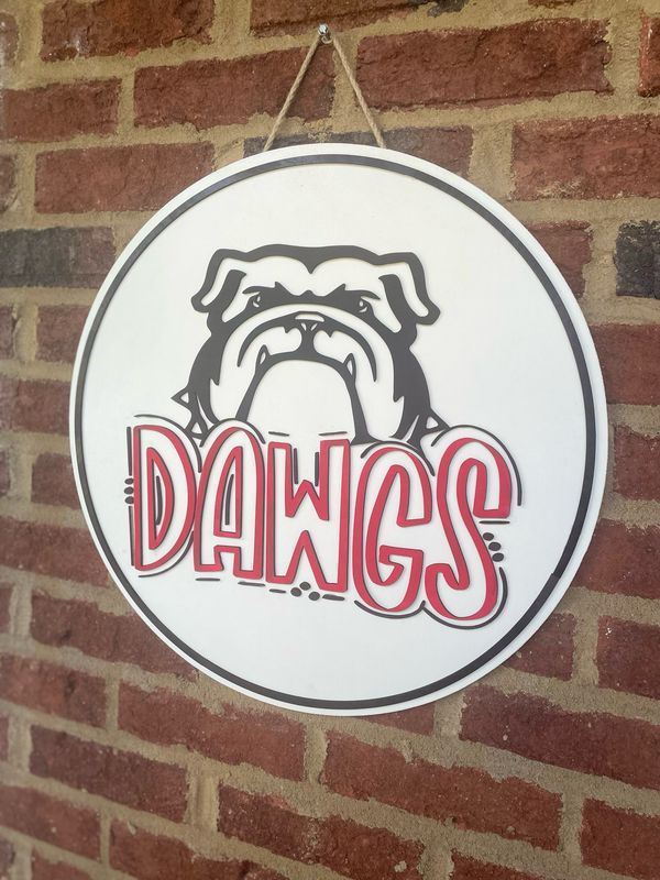DAWGS Door Hanger - PRE ORDER