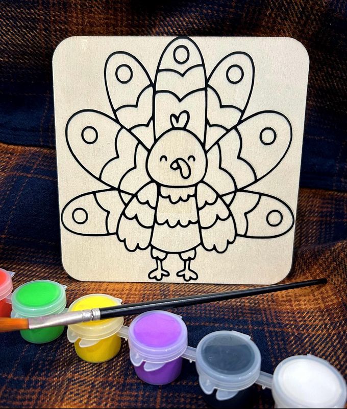 Paint Your Own Turkey Kit