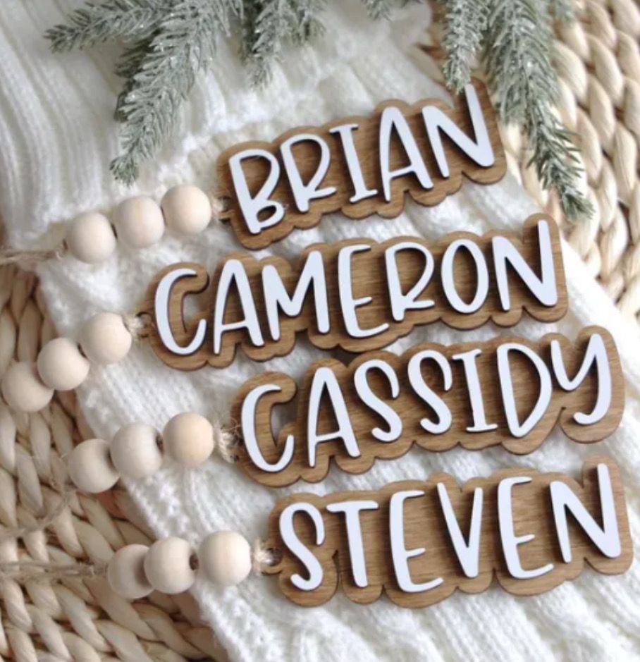 Stocking Tags ❤️