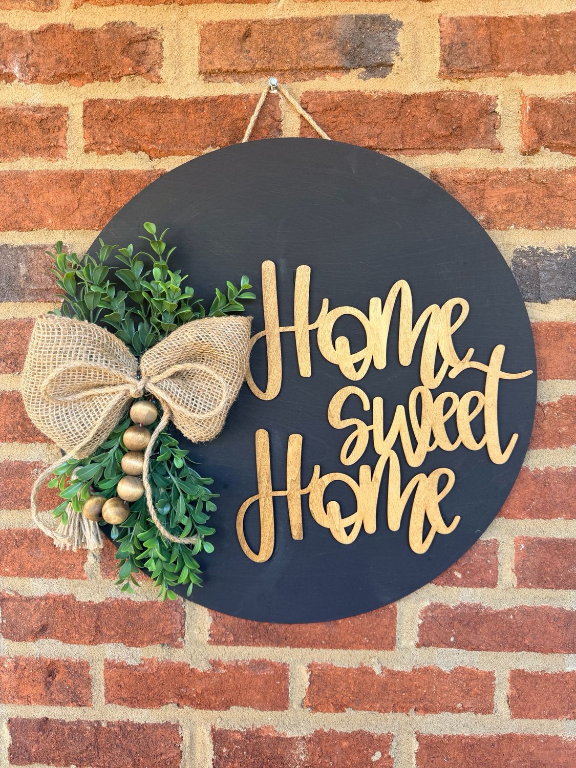 Home Sweet Home Black/Stain - RTS