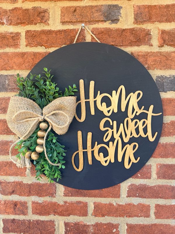 Home Sweet Home Black/Stain - RTS