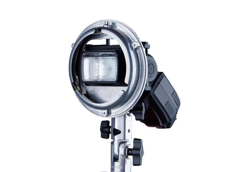 Bracket Profesional Phottix Cerberus Anillo Bowens &amp; Elinchrom