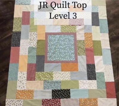 JR Quilt level 3 4.16, 4.23, 4.30, & 5.7