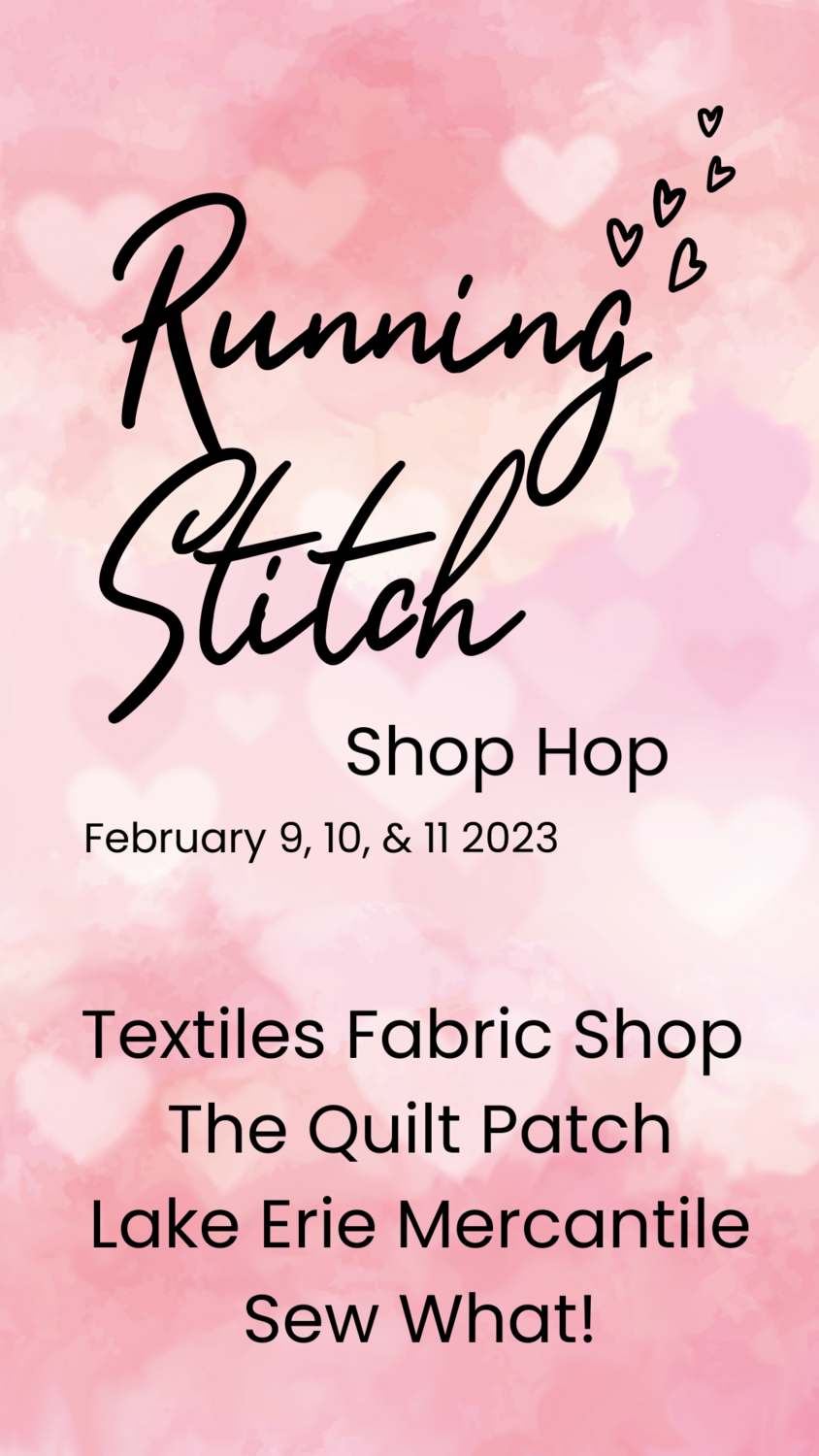Running Stitch Shop Hop