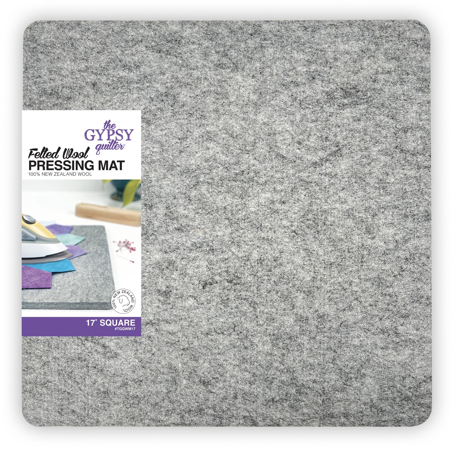 17 Inch Square Wool Pressing Mat