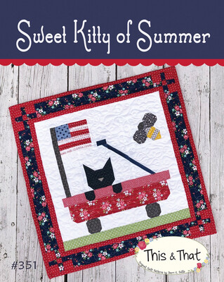 Sweet Kitty Of Summer Pattern