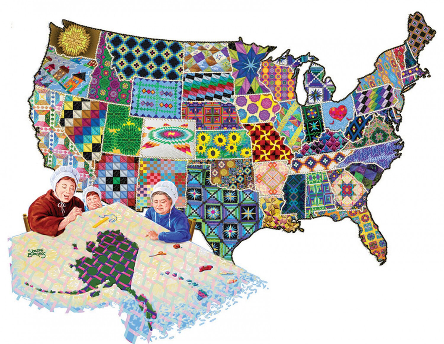 An American Quilt Puzzle