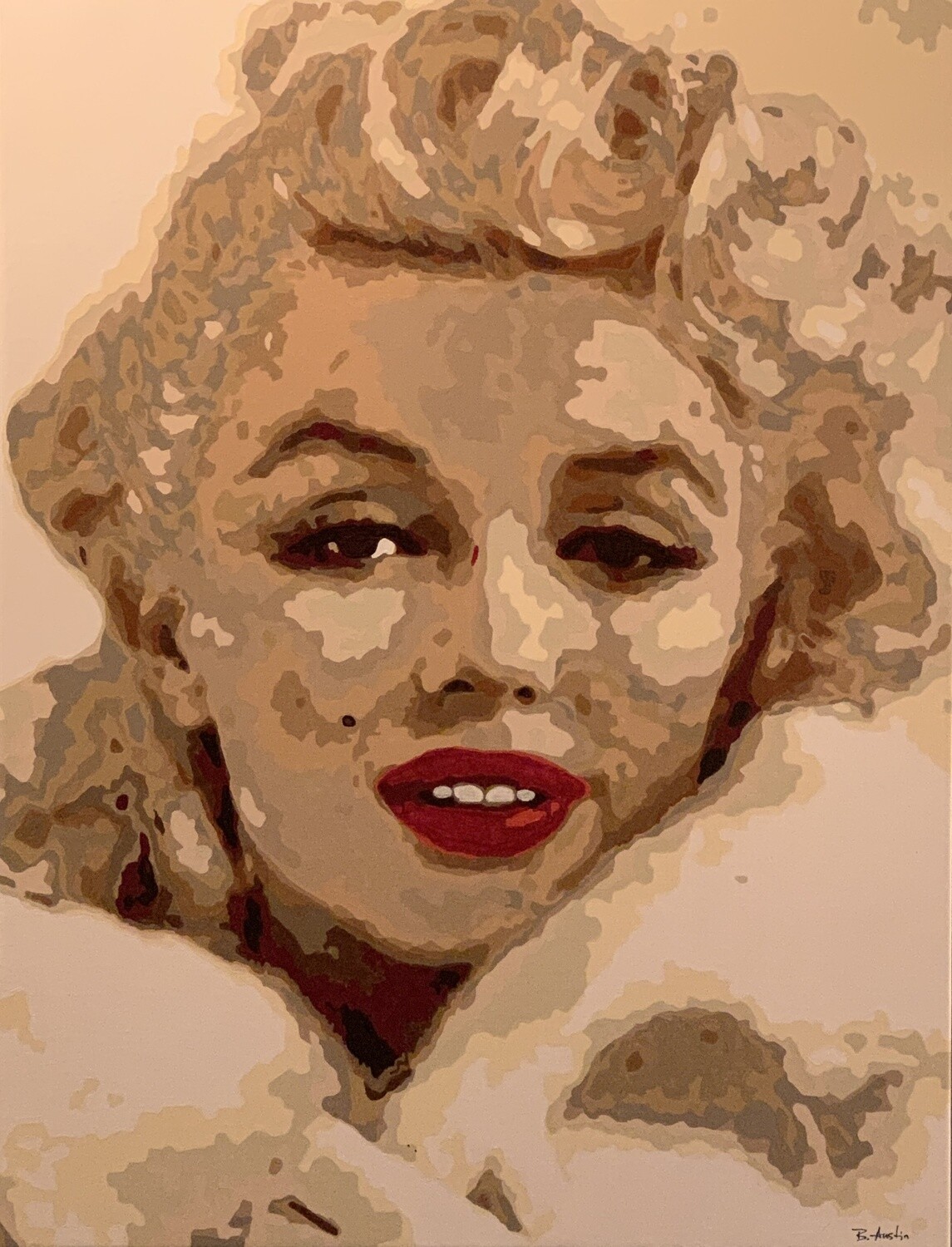 Marilyn Monroe Portrait (print)
