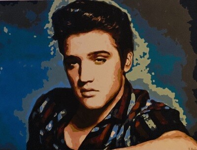 Elvis Portrait (LIMITED framed print)