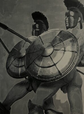Gladiators (LIMITED framed print)