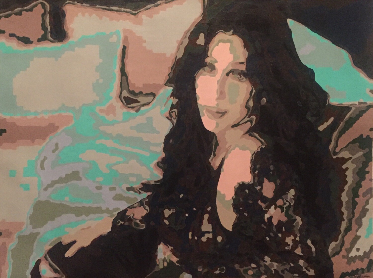 Cher Portrait No. 1 (framed LIMITED print)