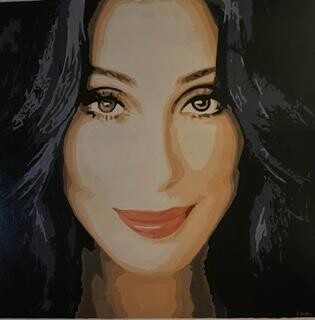 Cher Portrait No. 2 (framed LIMITED print)