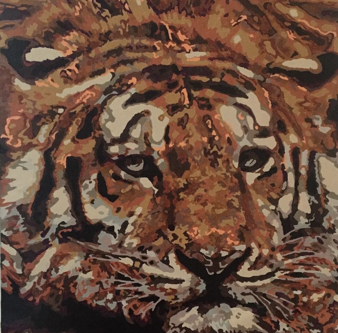 Tiger (framed print)
