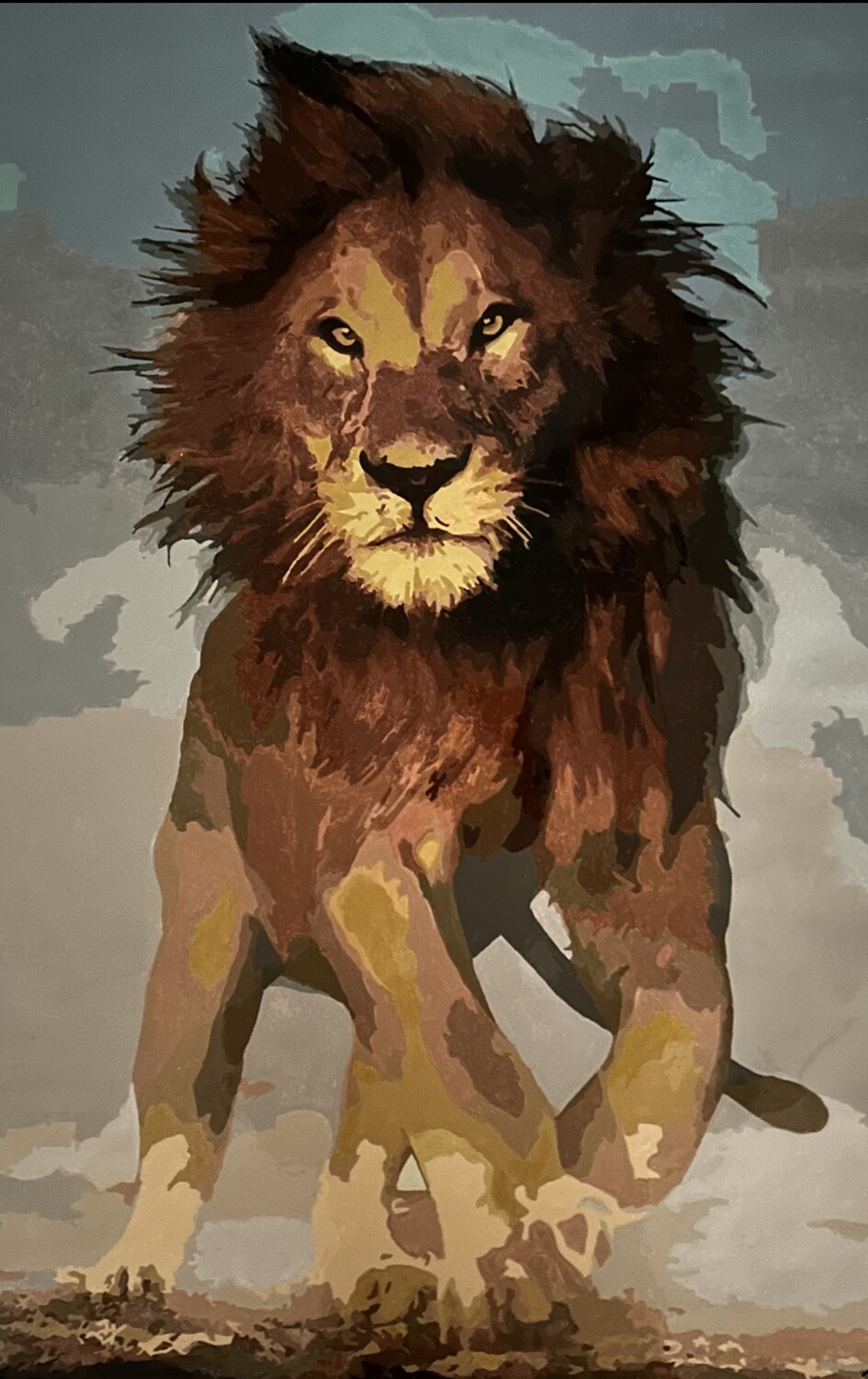 Majestic Encounter - The Lion’s Trot (LIMITED print)