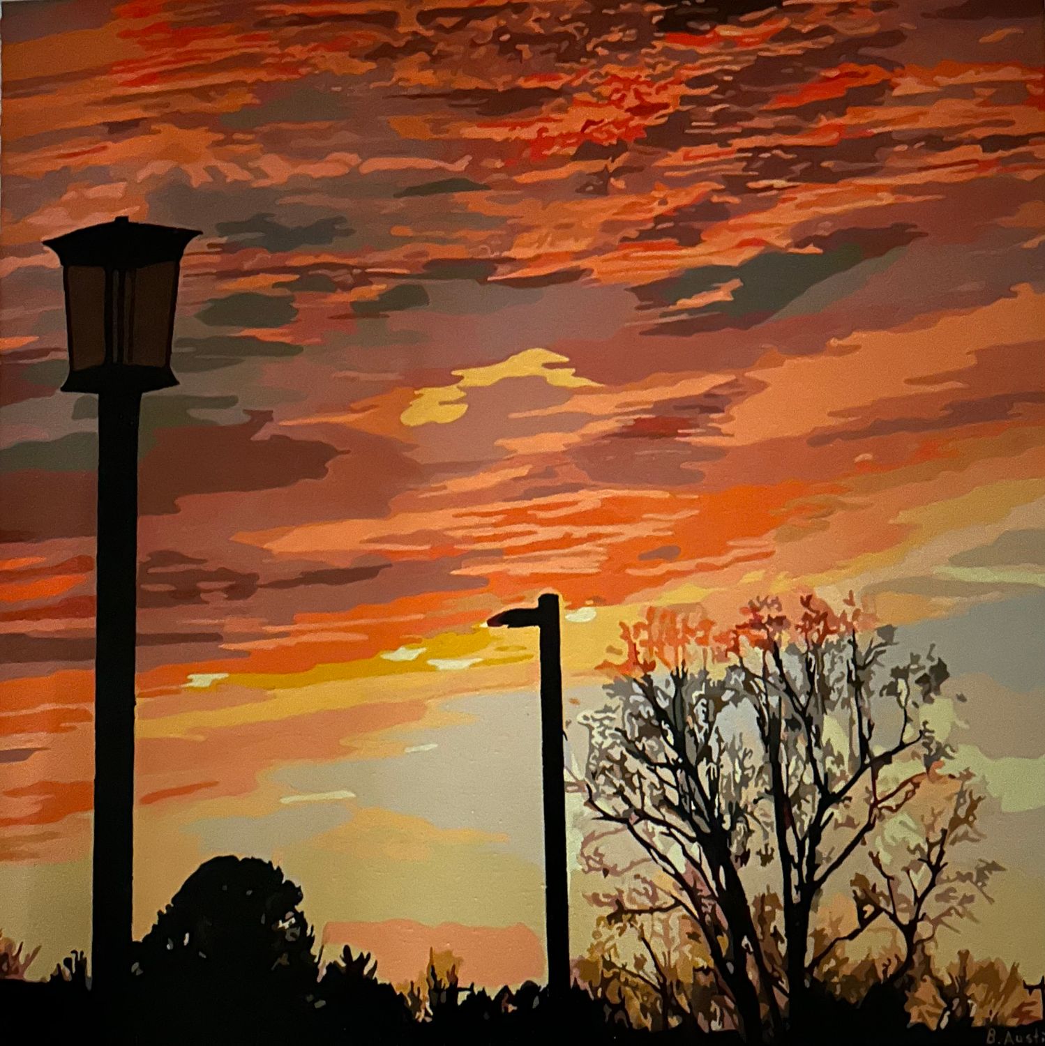 Summer Embrace (LIMITED framed print)