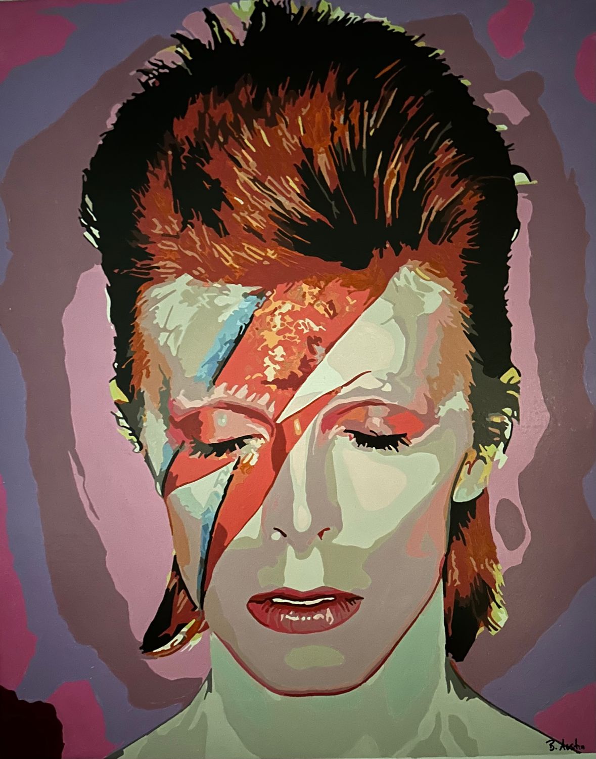 Bowie - Aladdin Sane (LIMITED print)
