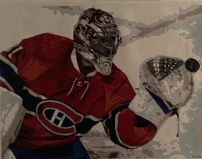 Goalie Carey Price (LIMITED framed print)