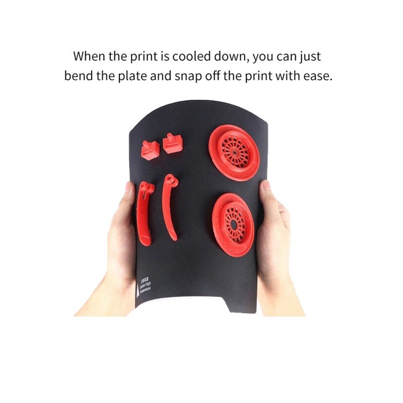 ​Flexible magnetic bed 210x210mm