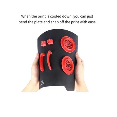 ​Flexible magnetic bed 210x210mm