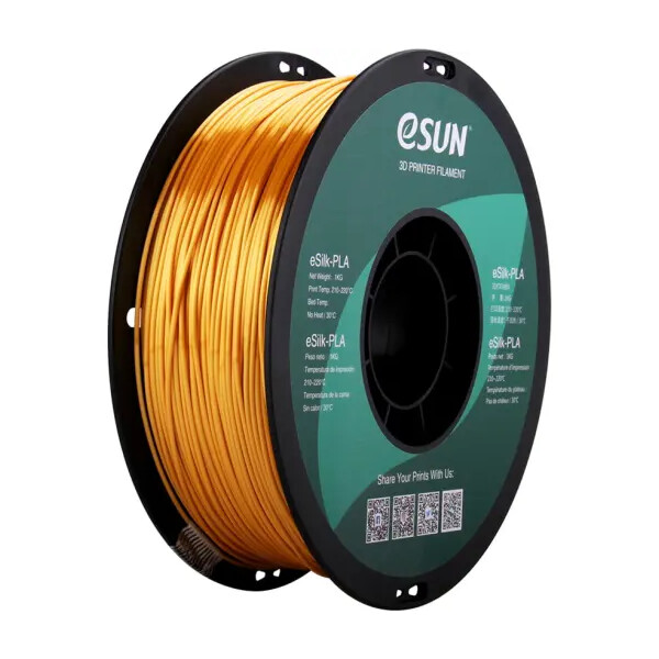 ESUN Gold eSilk-PLA 1kg 3D Printer Filament