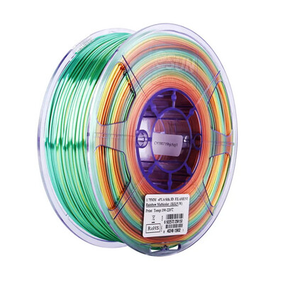 ESUN Silk Rainbow Multicolor PLA 1kg 3D Printer Filament