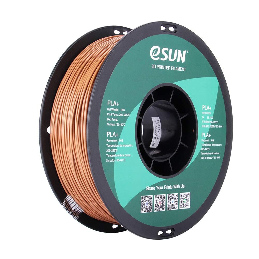 ESUN Light Brown PLA+ 1kg 3D Printer Filament