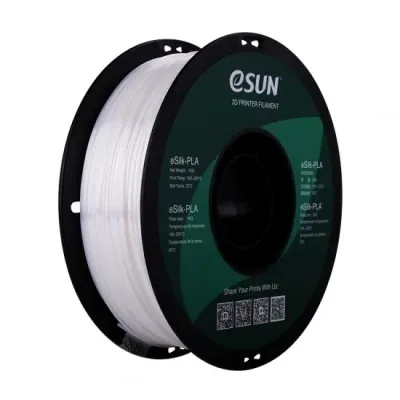 ESUN White eSilk-PLA 1kg 3D Printer Filament