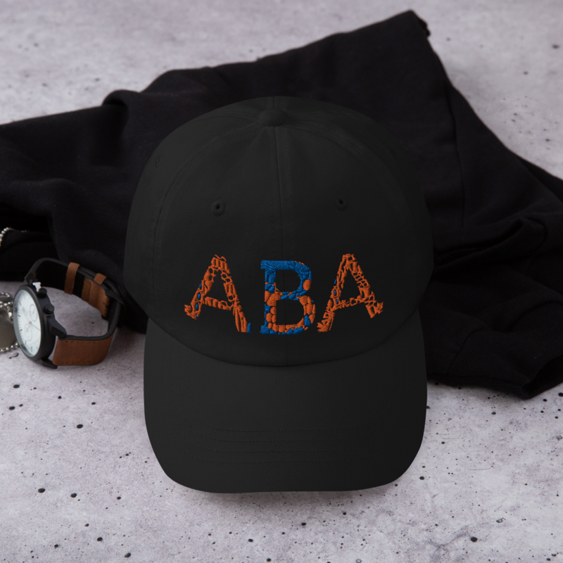 UF ABA Embroidered Black Cap