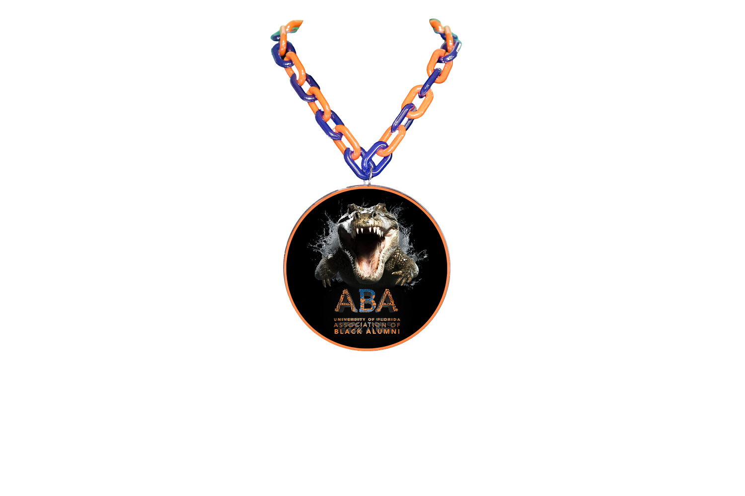 UF ABA 5 inch Swamp Spirit Medallions w/chain