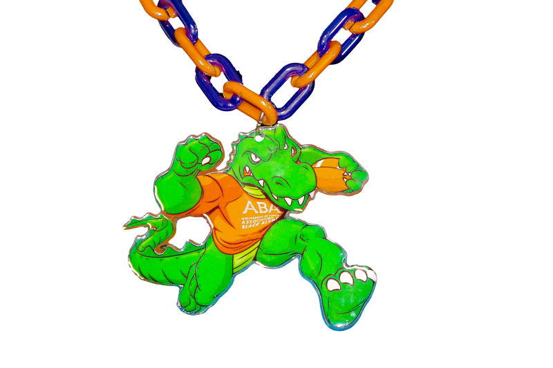UF ABA Spirit &quot;Fist Pump&quot;, Medallion w/Bling Chain