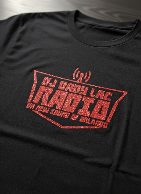 Official DJ Baby Lac Radio Merchandise Tee