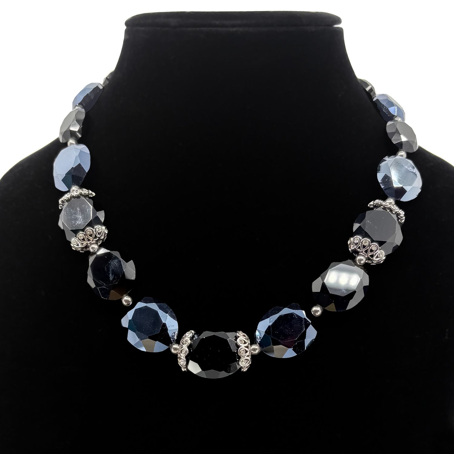Paparazzi Paparazzi "Sassy Super Nova Blue" necklace