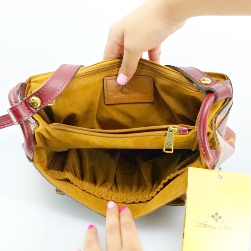 Patricia Nash spring multicolor Leandra flap Floral Crossbody Bag