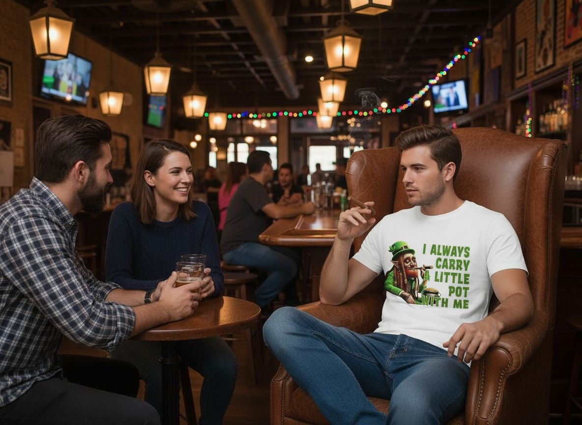 I Always Carry A Little Pot With Me St. Patrick's Day Shirt