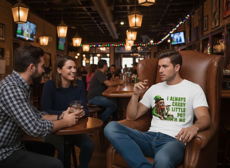 I Always Carry A Little Pot With Me St. Patrick's Day Shirt