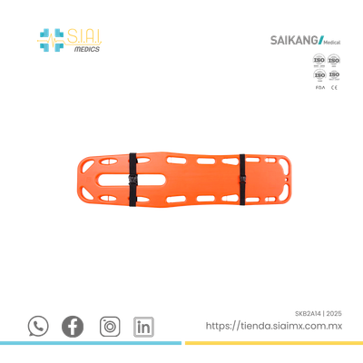 TABLA RÍGIDA PARA AMBULANCIA