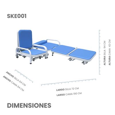 SILLA REPOSET PLEGABLE