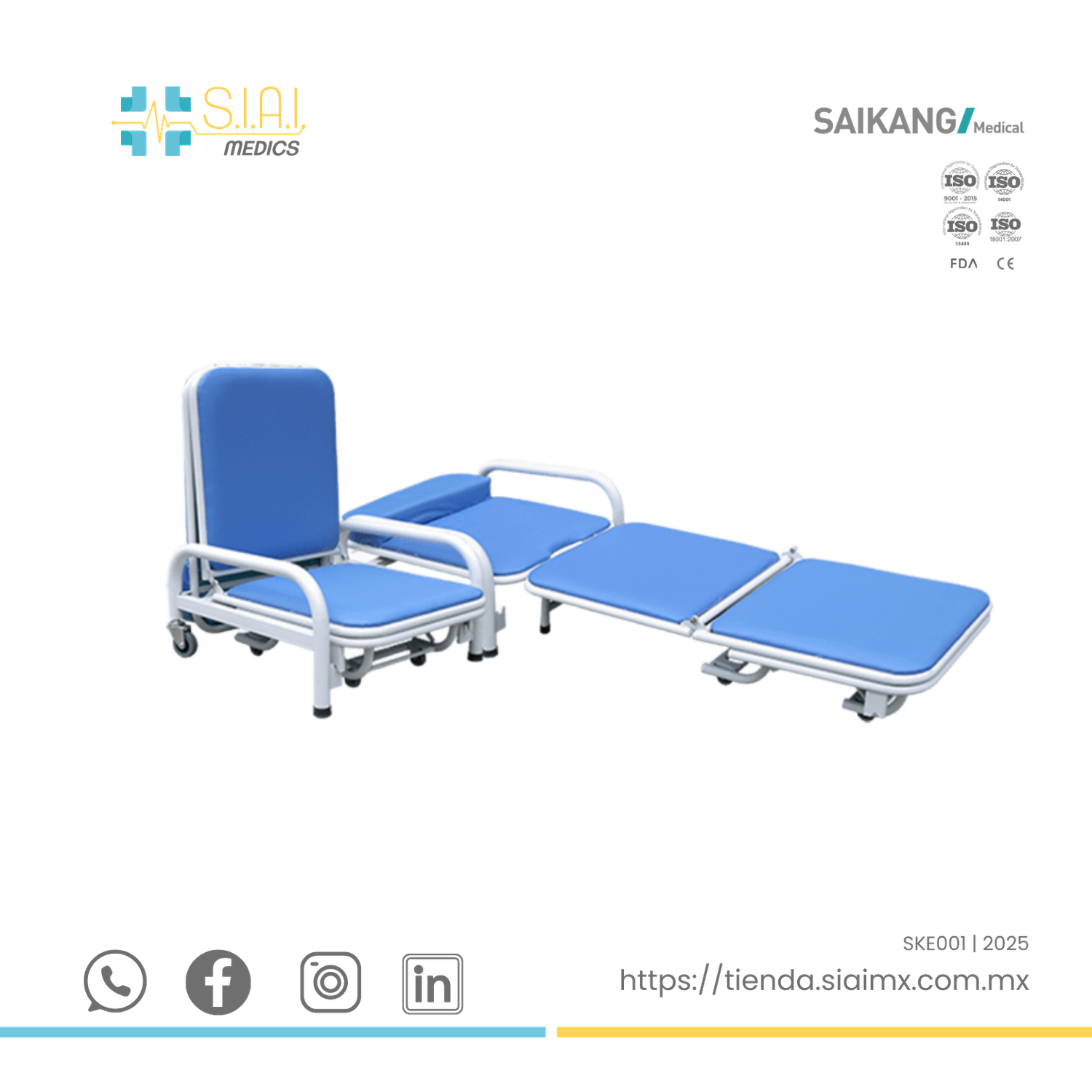 SILLA REPOSET PLEGABLE