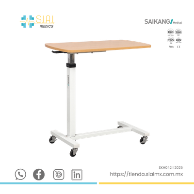 MESA PUENTE ▸RESINA FENÓLICA ▸ COLOR MADERA