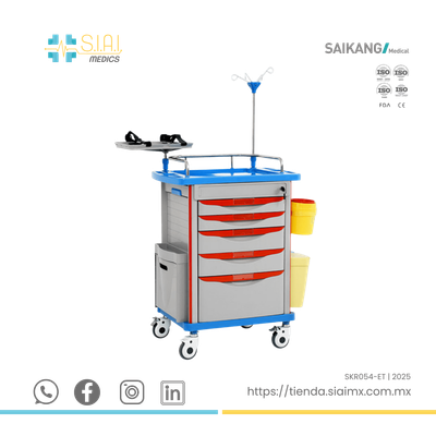 CARRO ROJO DE EMERGENCIA ▸ABS