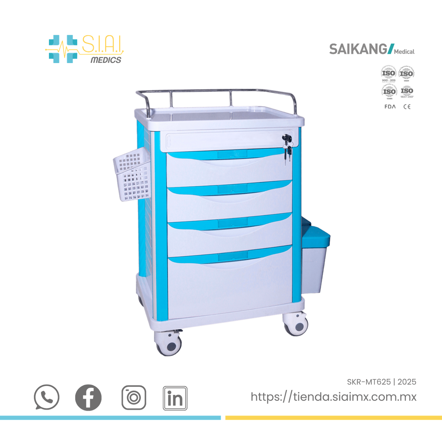 CARRO CLÍNICO ▸ABS