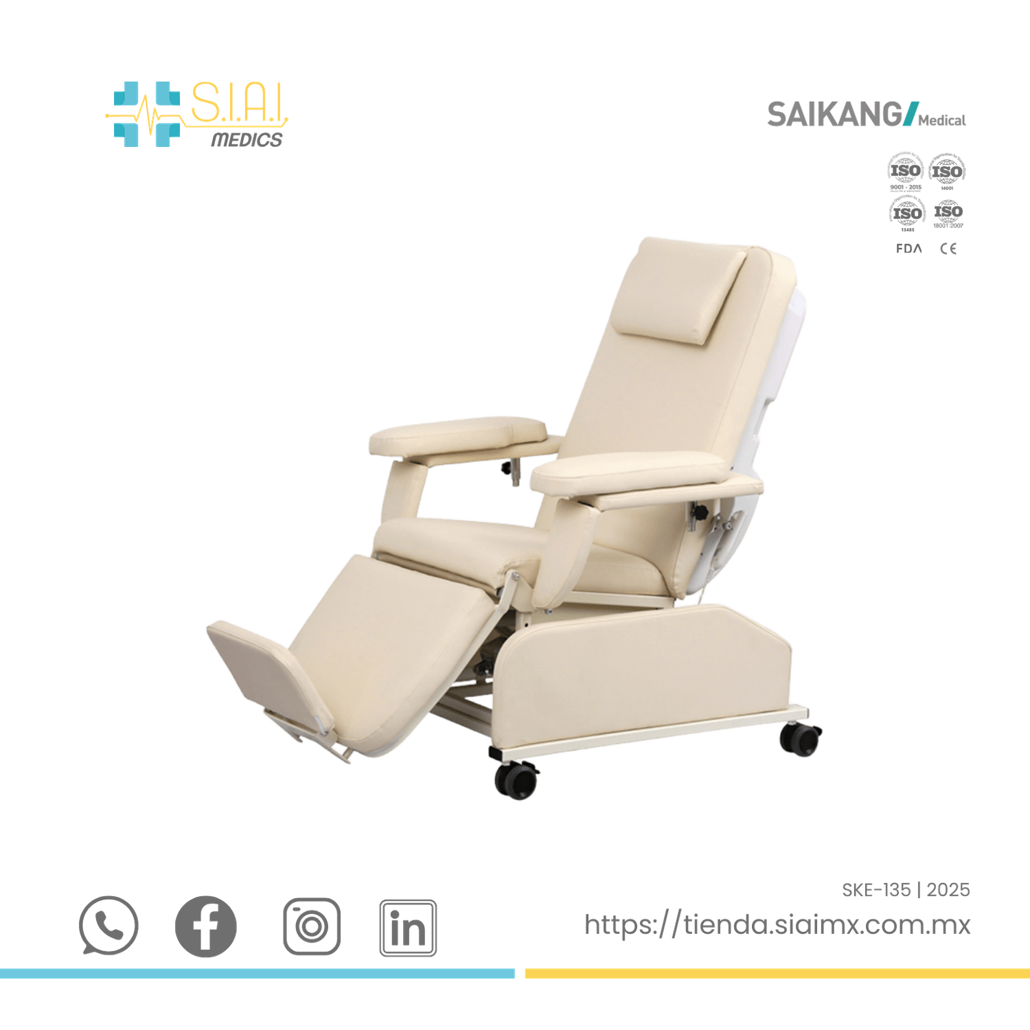 REPOSET 2 POSICIONES EN FORMA ELÉCTRICA